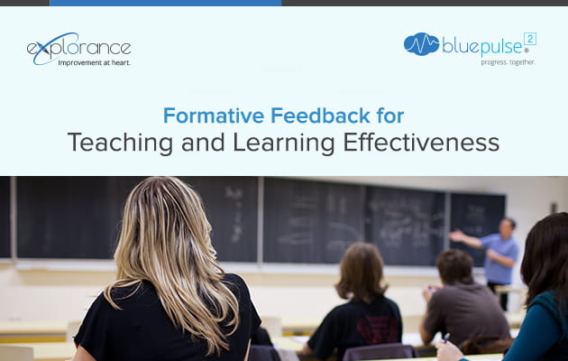 Formative Feedback for Teaching and Learning Effectiveness | Explorance