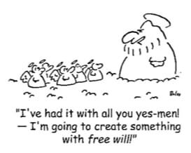 A corporate culture of free will blog