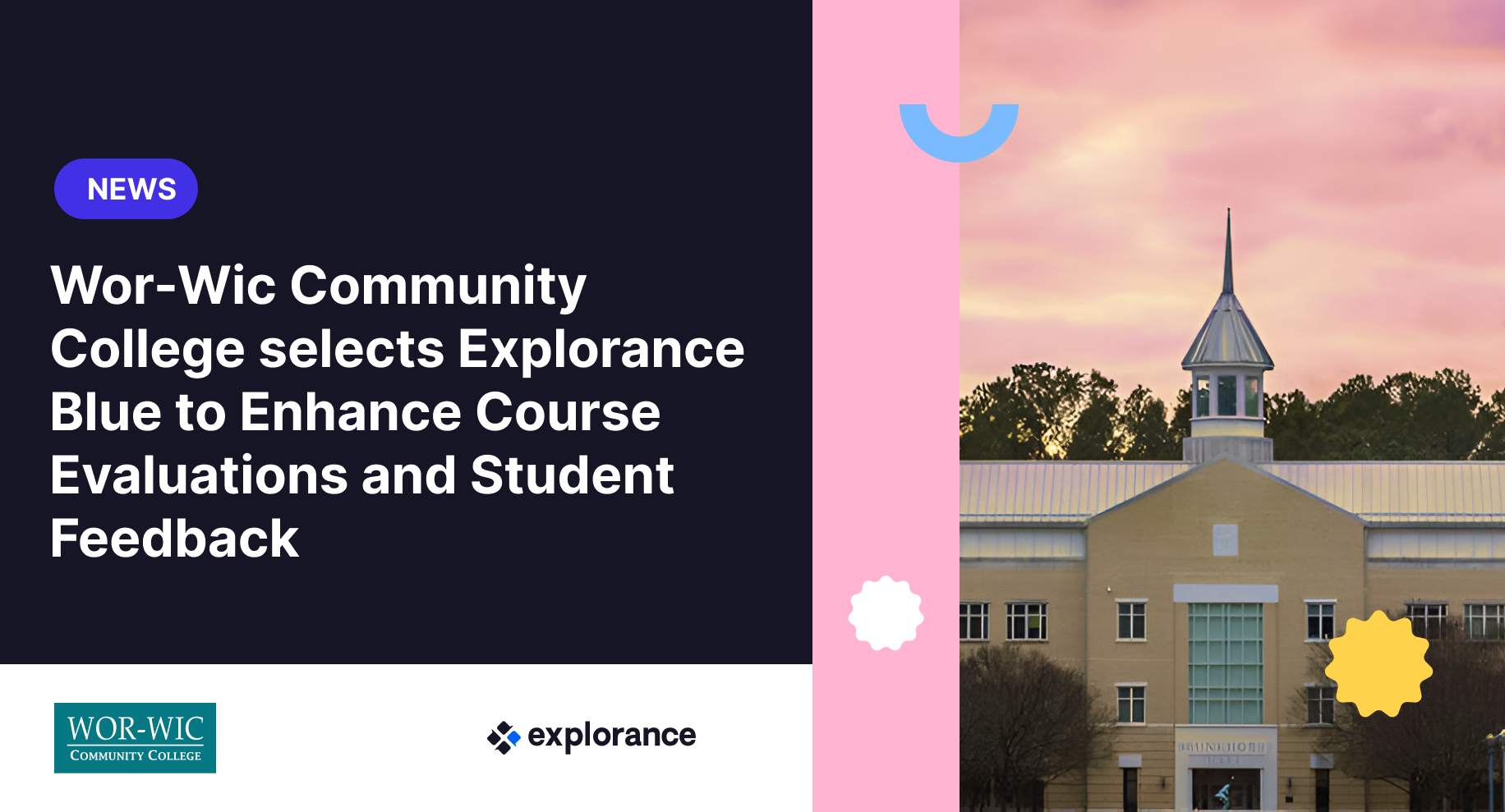 WorWic Community College Selects Explorance Blue to Enhance Course