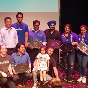 Explorance CEO award recipient
